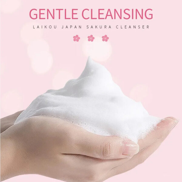 Sakura Cleanser Rich Foam Deep Clean face wash In Pakistan - Image 5