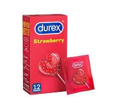 Durex Sensuale Strawberry Condom 12 Pack - Image 2