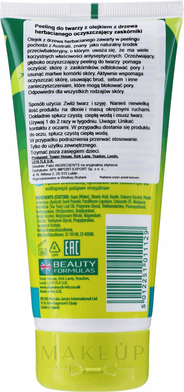 Anti-Wrinkle Face Scrub "Tea Tree" In Pakistan - Image 3