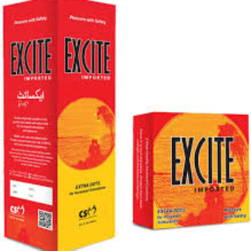 Excite Extra Dotted Imported Condoms In Pakistan